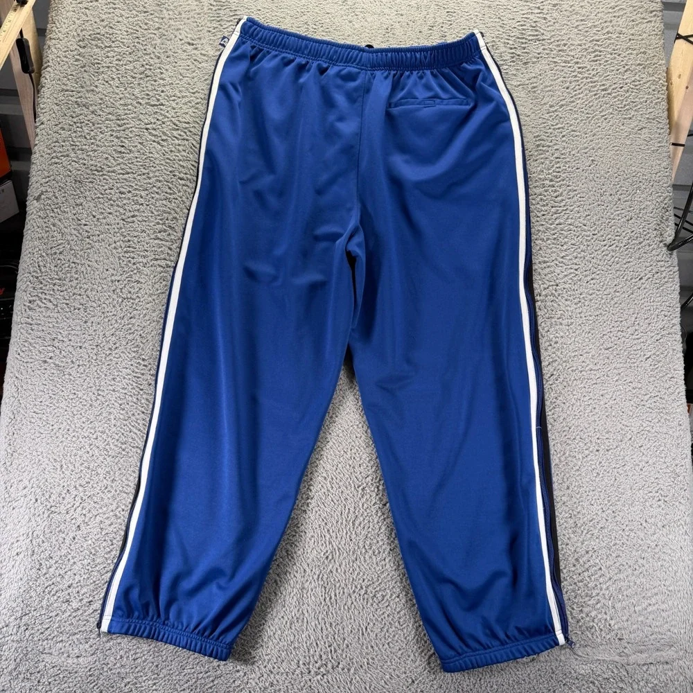 Vintage Starter Asphalt Legend Pant Mens 2XL Blue Polyester Track Tapered Sports